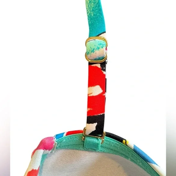 Anne Cole One Piece Swimsuit Size 6 Multicolor - Picture 9 of 12